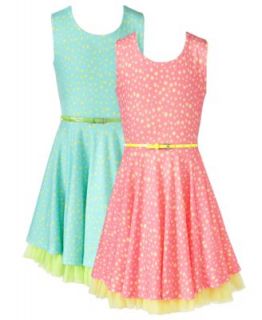 Ruby Rox Kids Dress, Girls Sequin Illusion Dress