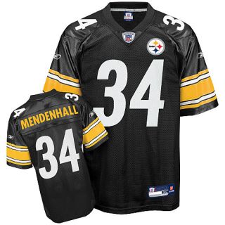 Steelers XL Rashard Mendenhall NFL Replica Team Color Jersey
