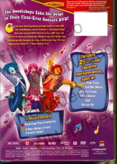 Doodlebops Live in Concert Includes A Doodl New DVD