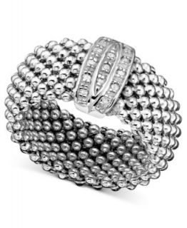 Sterling Silver Ring, Mesh   Rings   Jewelry & Watches