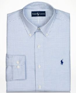 Polo Ralph Lauren Shirt, Box Check Long Sleeve Dress Shirt   Mens