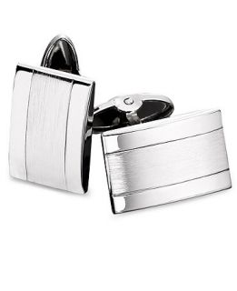 Mens Stainless Steel Dome Cuff Links  