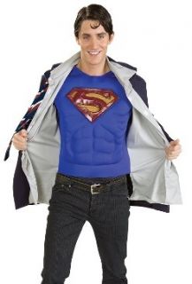 Mens Costume Super Hero Superman Clark Kent Outfit XL