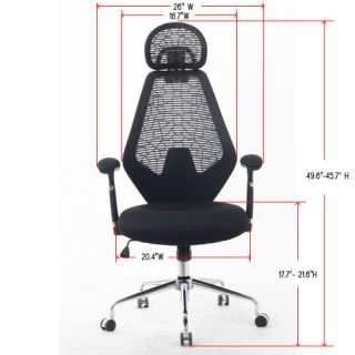 Merax® Ergonomic Mesh Office Chairs H 9666F 1c Black Fast SHIP