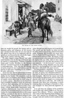 German Artist Adolf Menzel Tiger Carl Marr 1891 Article w Samples of