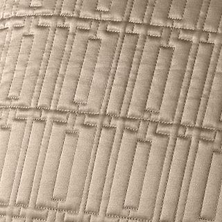CLOSEOUT Hotel Collection Wide Stripe Bronze Quilted Coverlet, King
