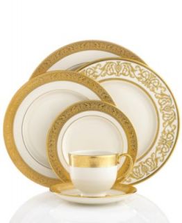 Noritake Xavier Gold Dinnerware Collection   Fine China   Dining