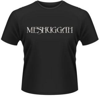 Meshuggah Distressed Logo Official Shirt M L XL XXL Heavy Metal T