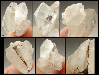 Natural Messina Quartz Crystal Cluster Hematite Kaolinite Epidote