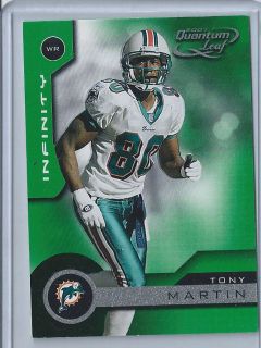 Martin INFINITY GREEN # 100 of 100 2001 Quantum Leaf Miami Dolphins