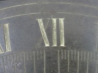 Antique Bronze Sundial All Engraved E B Meyrowitz New York 1905
