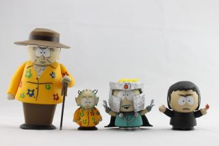 Mezco Figure South Park Butters Professor Chaos Set 4 Figures