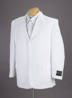 Mens Irregular SB White Dress Suit Mens 36 s 36S 30 New Suits