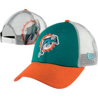 Miami Dolphins New Era 9Forty Mesh Mode Snapback Hat