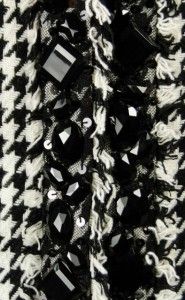 The Collective Works of Berek Wool Blend Houndstooth Jacket Medium