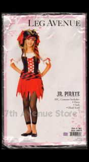 Pirate Lass Costume Junior Womens Misses Teen Halloween