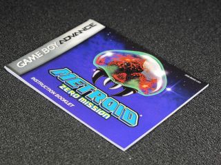 Nintendo Game Boy Advance Metroid Fusion / Zero Mission CIB Complete