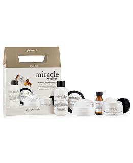 philosophy miracle worker skincare trial size value set   Skin Care