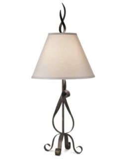 Pacific Coast Table Lamp, Doublearm Ginger Black   Lighting & Lamps