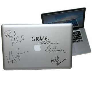 Bway Rudd Cast Signed Grace Prop Working MacBook Laptop