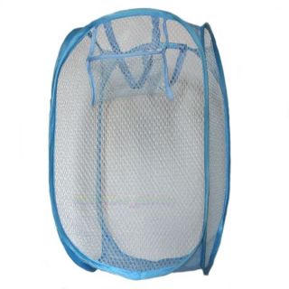 Laundry net mesh basket storage