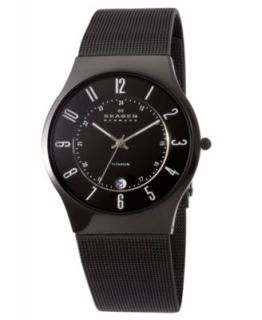 Skagen Denmark Watch, Mens Titanium Bracelet 233XLTTM   All Watches