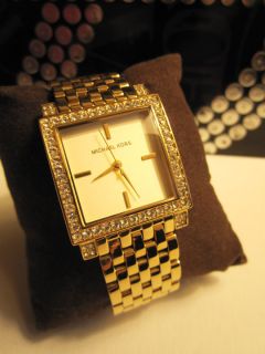 Just Amazing MICHAEL KORS Womens Watch Gold Stainless Steel MK3117