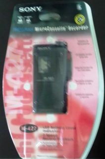 Sony M 427 Pressman Micro Cassette Recorder Voice Recorder