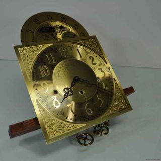Seth Thomas Triple Chime Grandfather Clock Movement Dial Weights
