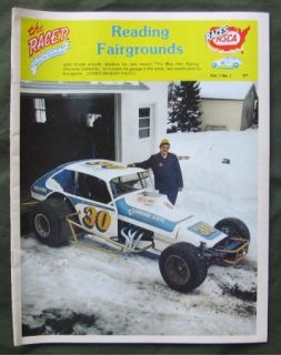 The Racer Reading Fairgrounds PA Modified Stock Car Racing 1979