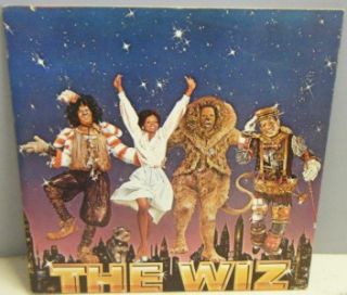 The Wiz Michael Jackson Diana Ross Richard Pryor Soundtrack Mint LP