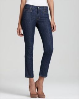 MiH Jeans New Paris Medium Denim Mid Rise Cropped Skinny Jeans 28 BHFO
