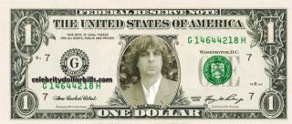Phish Band Set of 5 Celebrity Dollar Bill Uncirculated Mint US