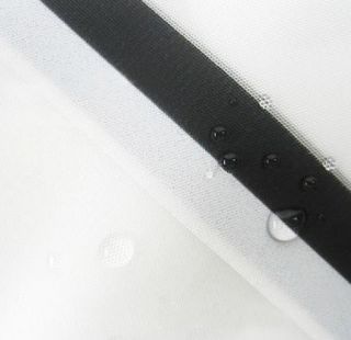Thickening Waterproof Mildew Eva Shower Curtain Send Hanging Rings 180