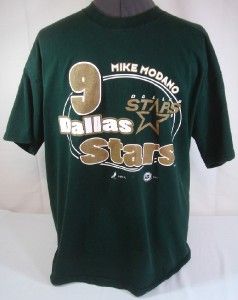 Mike Modano 9 Dallas Stars T Shirt XL