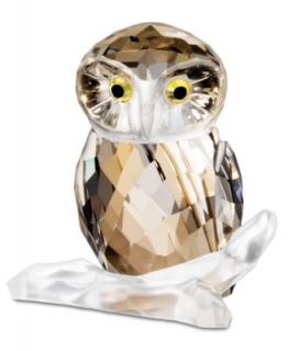 Swarovski Collectible Figurine, Feathered Beauties Small Owl