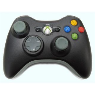 Microsoft Xbox 360 Wireless Controller   Black NSF 00001 OEM