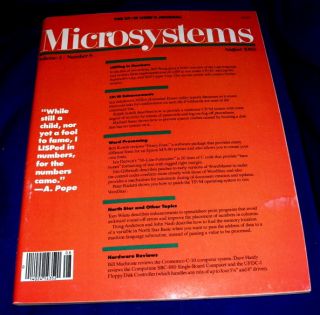 Microsystems Aug 83 CP M Users Journal