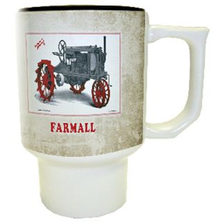 Farmall Vintage Tractor Ceramic Travel Mug 17oz New