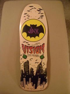 Vision Marty Jinx Jimenez Mini Skateboard Deck Natural