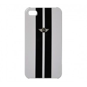 Mini Cooper Official iPhone 4 4S Phone Hard Case Cover Metallic Stripe