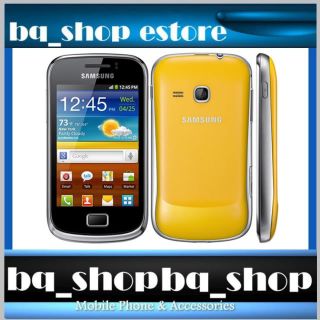 Samsung S6500 Galaxy Mini 2 II Black Yellow 3G Wi Fi Android 2 3 Phone