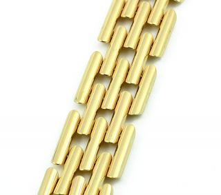 Tiffany Co 14k Solid Yellow Gold Bracelet Tube Link Vintage