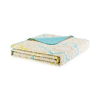 Echo Bedding, Hudson Paisley Coverlets   Bedding Collections   Bed