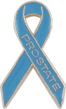 Prostate Light Blue Ribbon Awareness Lapel Pin Tac New