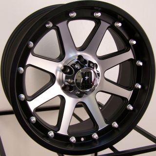 20 Black Machined KMC XD Addict Wheels Rim Ford F150 Expedition