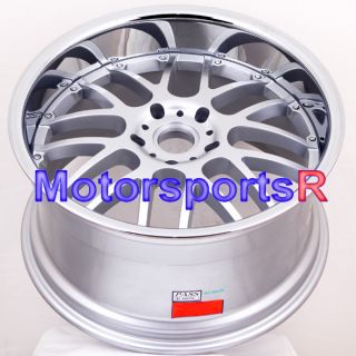 20 20x8 5 20x10 5 Silver Polished Lip Rims Wheels Porsche 06 08 997