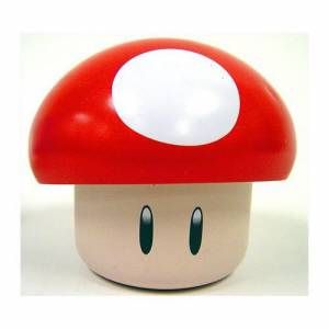 Super Mario Red Mushroom Tin Cherry Sour Candy