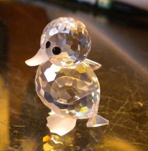 100 Authentic Swarovski Crystal Mini Duck