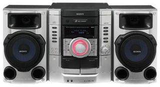 Sony MHC RG190 3 CD Double Cassette Mini Stereo System